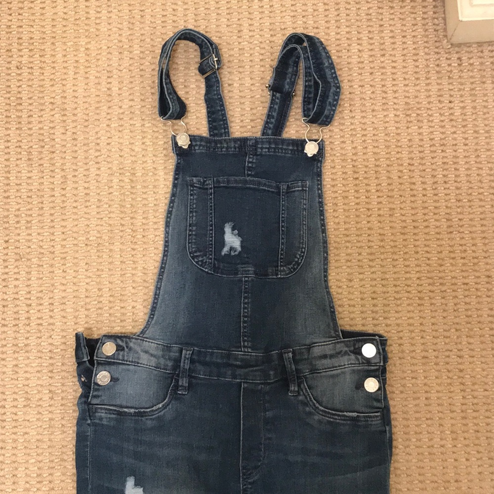 Girls’ Denim Overalls - Picture 2 of 5